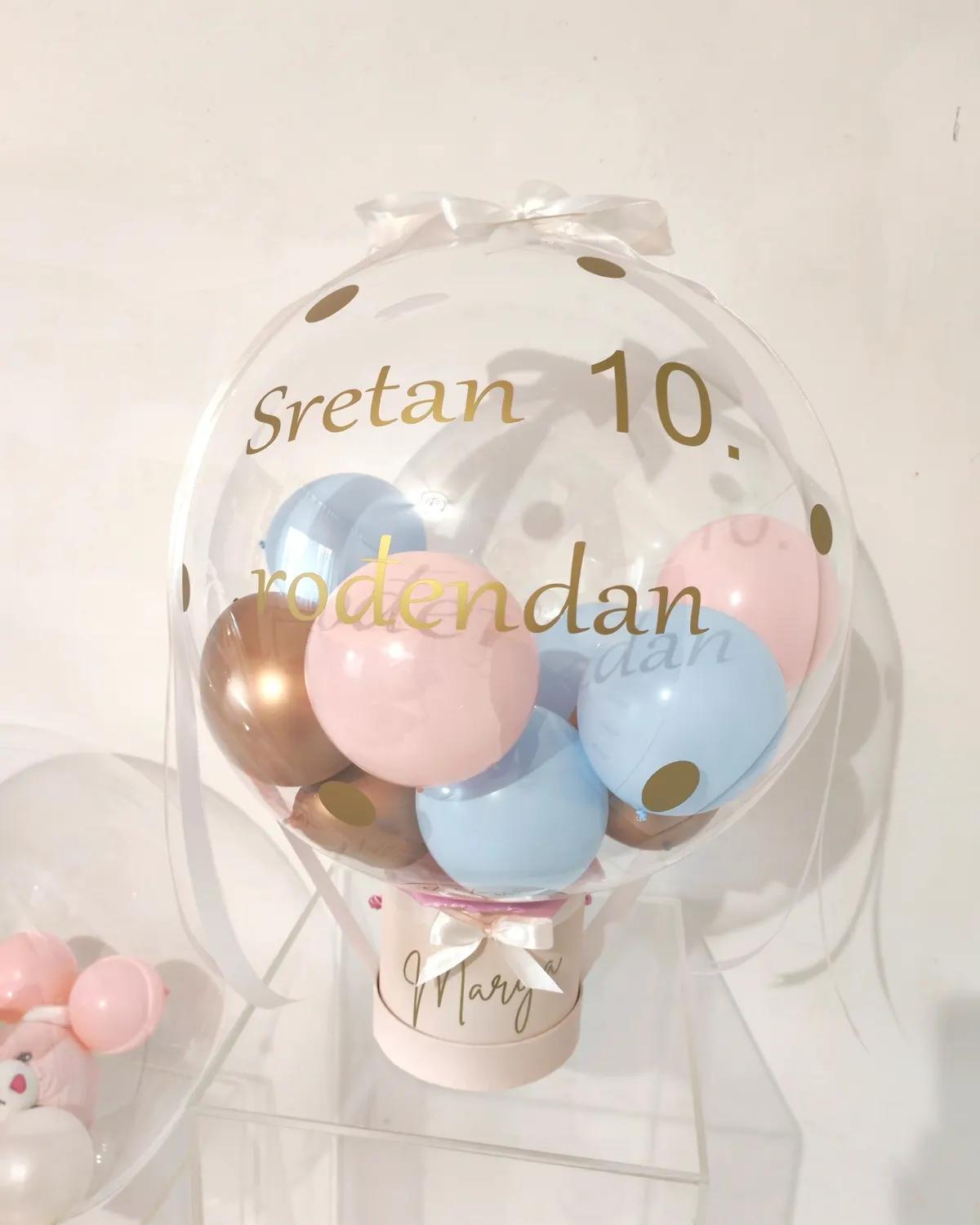 Rođendan — balonska stijena — dekoracija balonima, Pop & Bloom